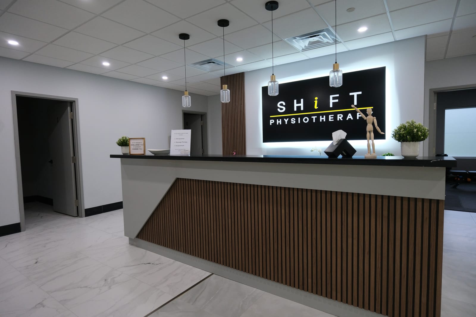 Inside the Shift Physiotherapy clinic
