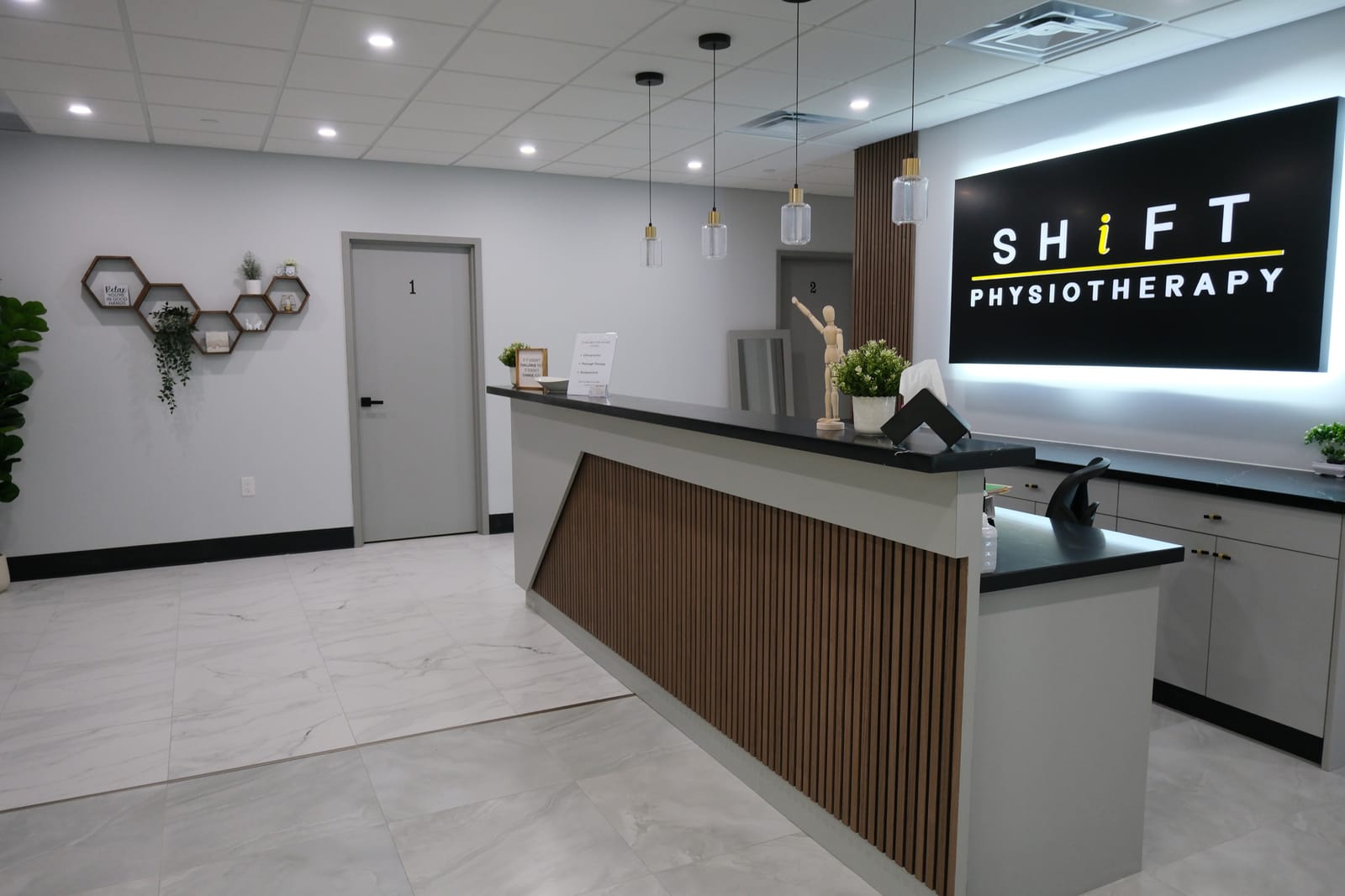Inside the Shift Physiotherapy clinic